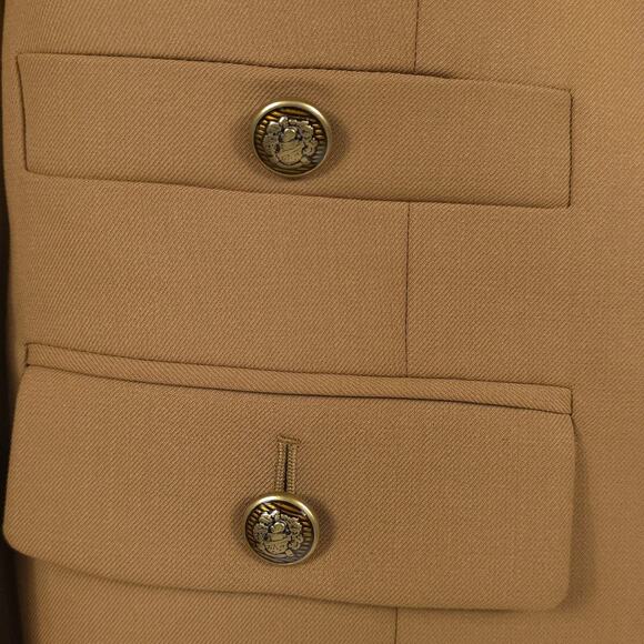 Veronica Beard Blazer Terre Dickey Jacket in Camel Wool Blend Business Workwear - Picture 5 of 14